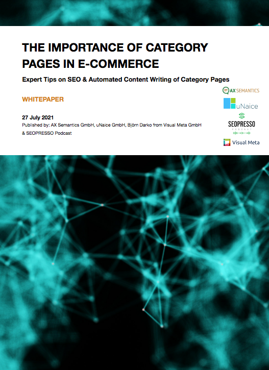 Whitepaper: Category Pages in E-Commerce