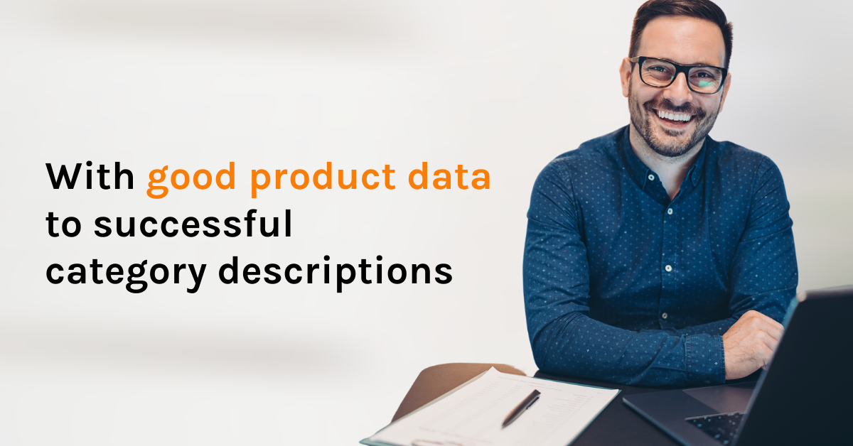 With good product data to successful category descriptions