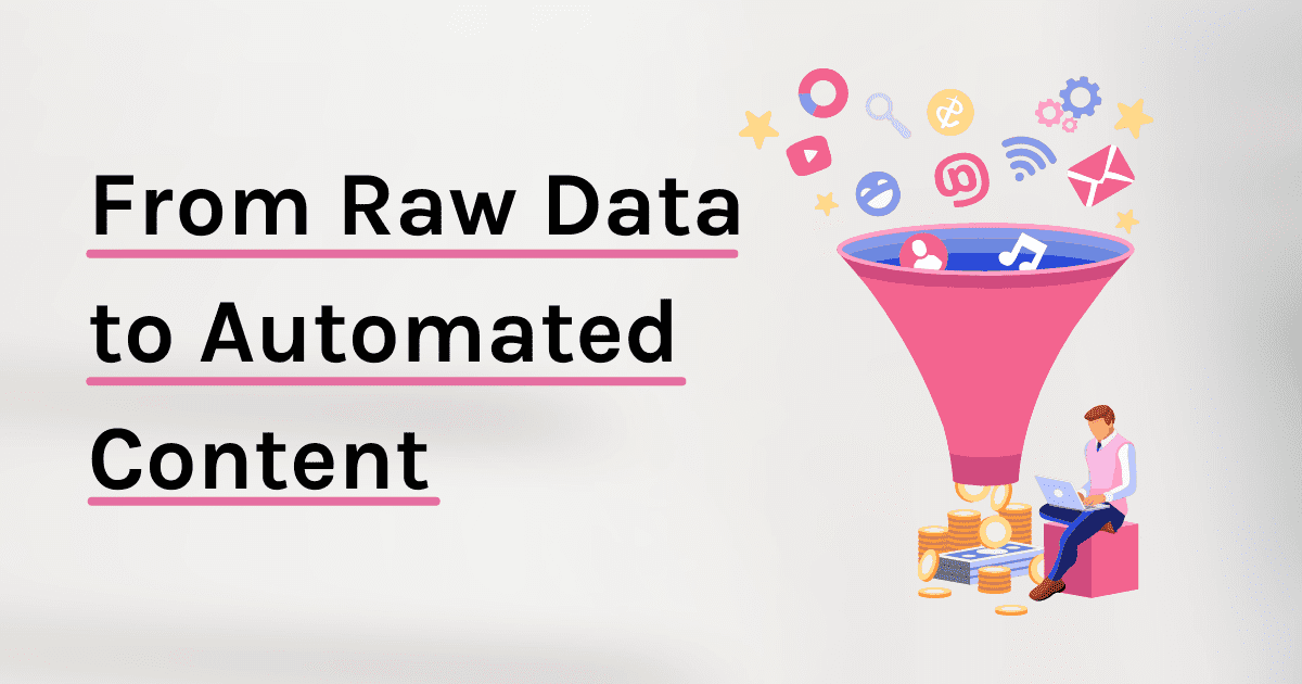 From Raw Data to automated text