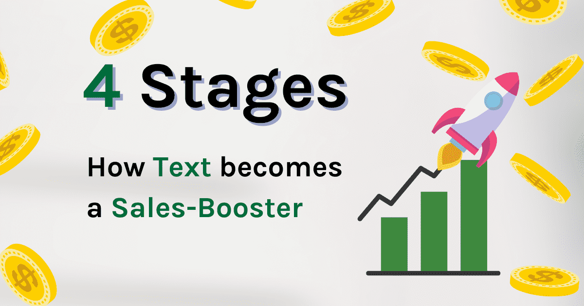 How Text becomes a Sales-Booster