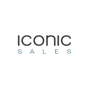 The logo of the company Iconic Sales.